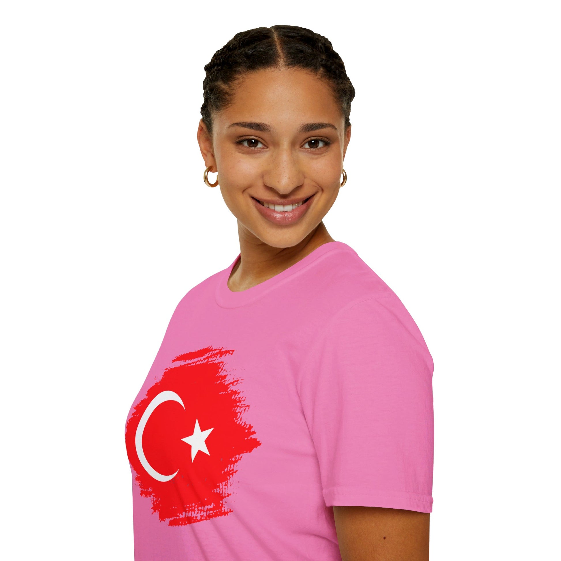 Turkey | Flag | Unisex Softstyle T-Shirt - Conthur Shop