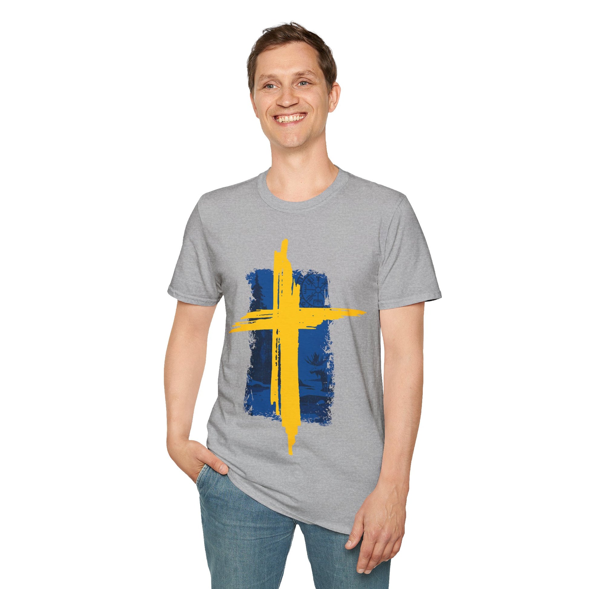 Sweden | Unisex Softstyle T-Shirt - Conthur Shop