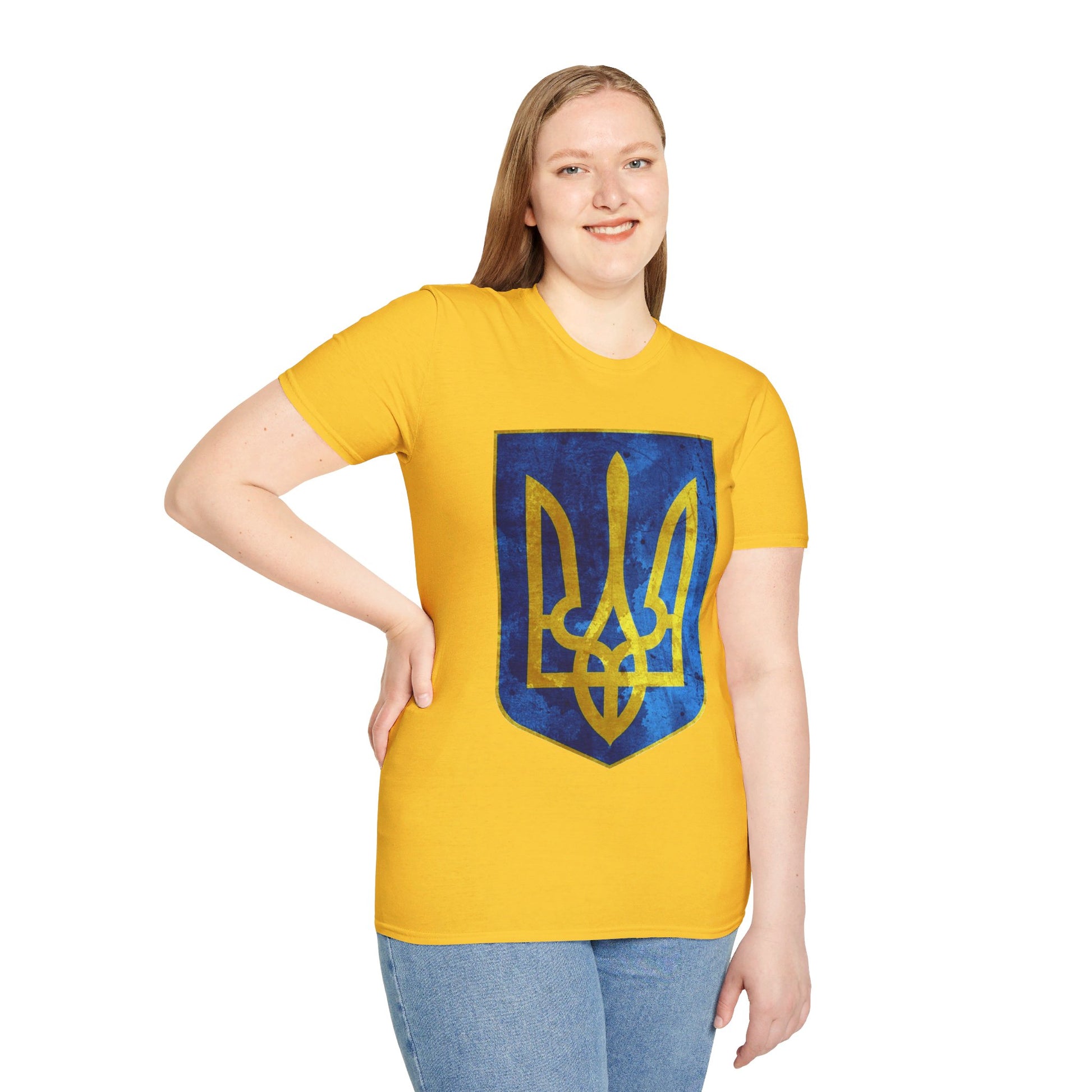 Ukraine | Flag | Unisex Softstyle T-Shirt - Conthur Shop