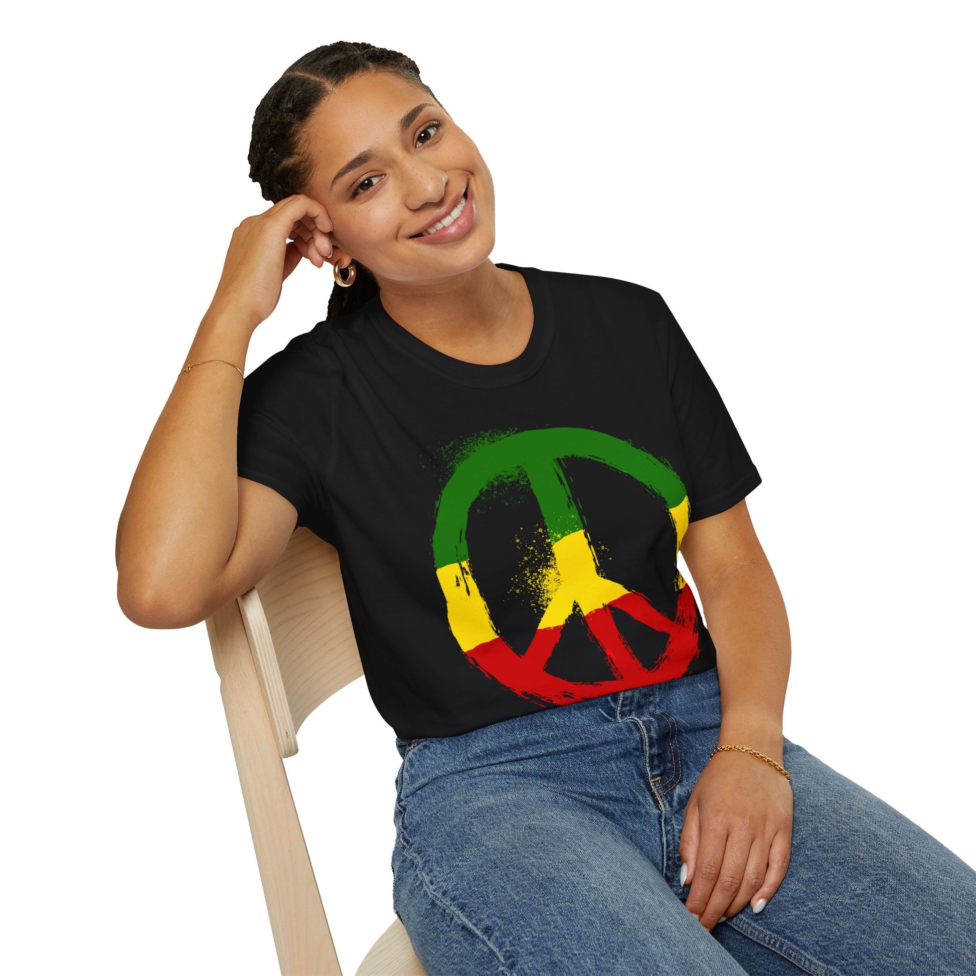 Peace | Unisex Softstyle T-Shirt - Conthur Shop