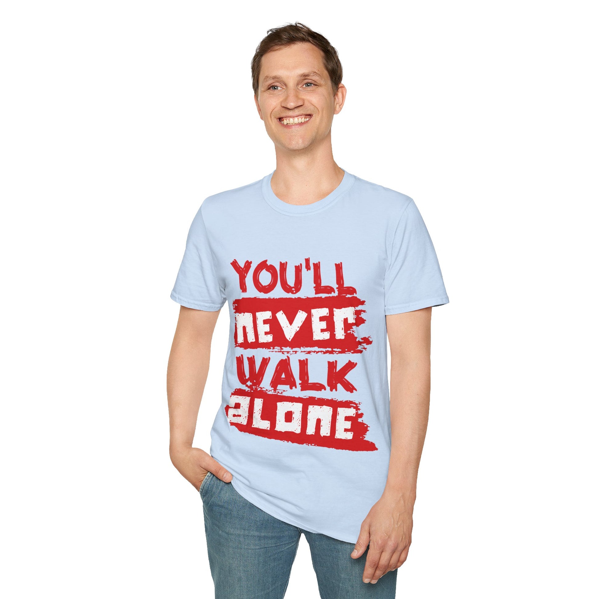 You'll Never Walk Alone | Unisex Softstyle T-Shirt - Conthur Shop