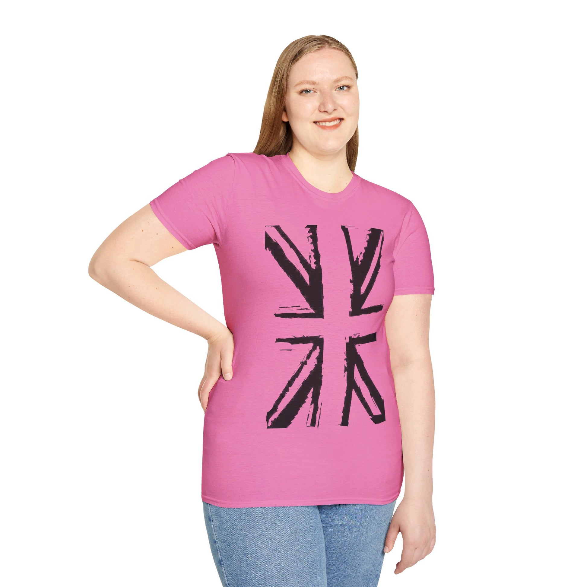 Union Jack | Great Britain | Unisex Softstyle T-Shirt - Conthur Shop