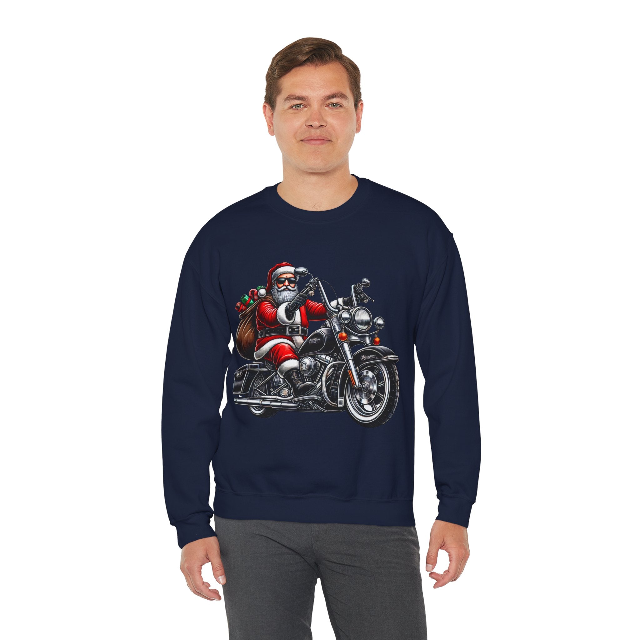 Popular HD biker motorcycle man XL Sweatshirt