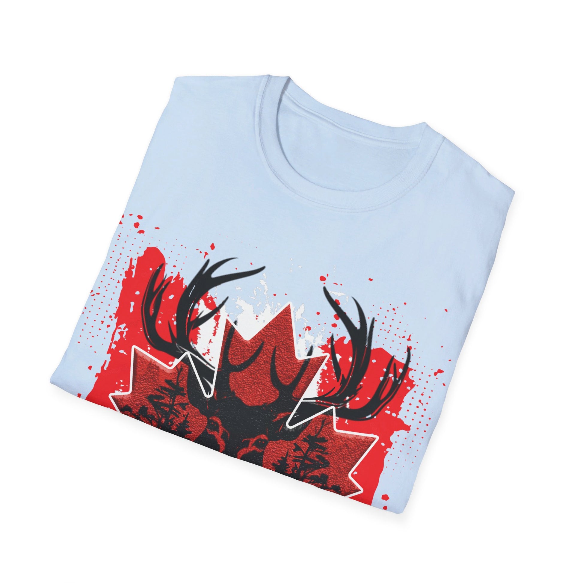 Canada | Deer | Unisex Softstyle T-Shirt - Conthur Shop