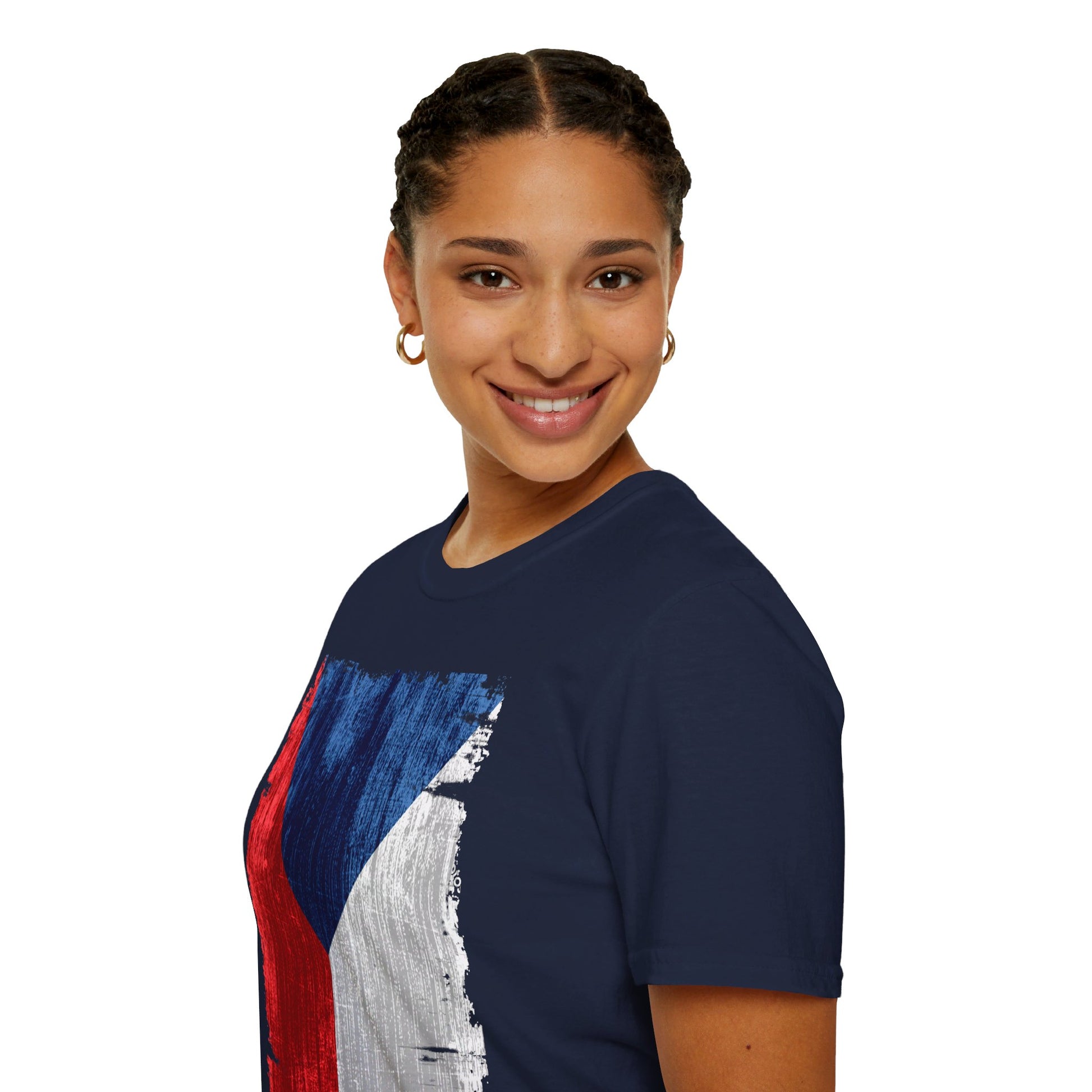 Czech Republic | Flag | Unisex Softstyle T-Shirt - Conthur Shop