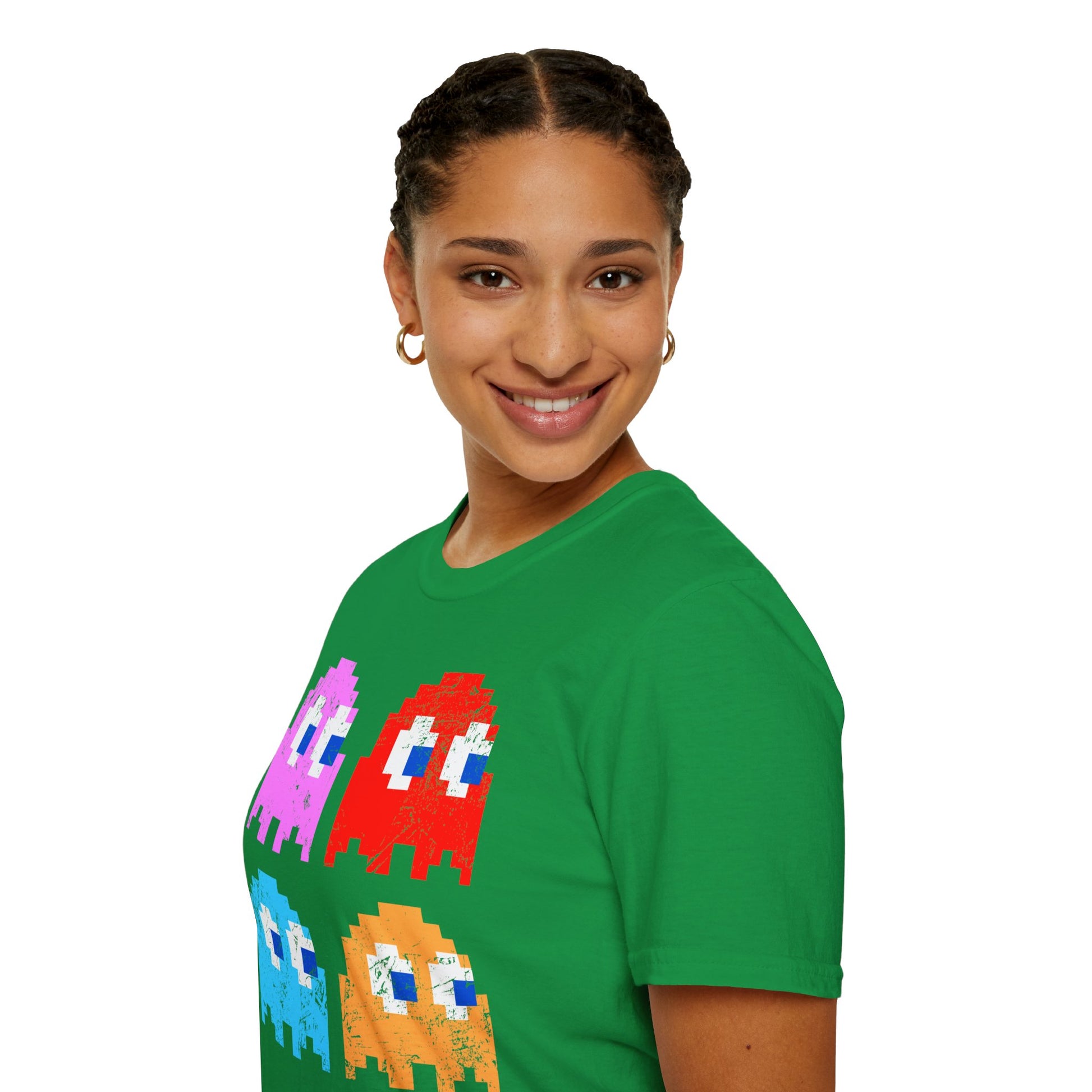 Video Game Figures | Unisex Softstyle T-Shirt - Conthur Shop