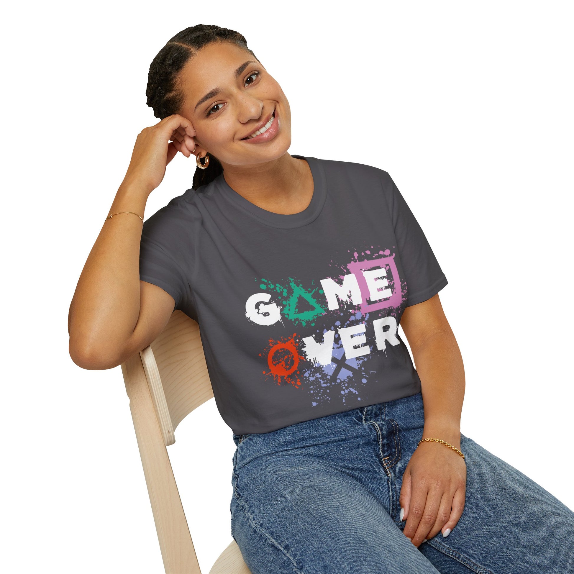 Game Over | Unisex Softstyle T-Shirt - Conthur Shop