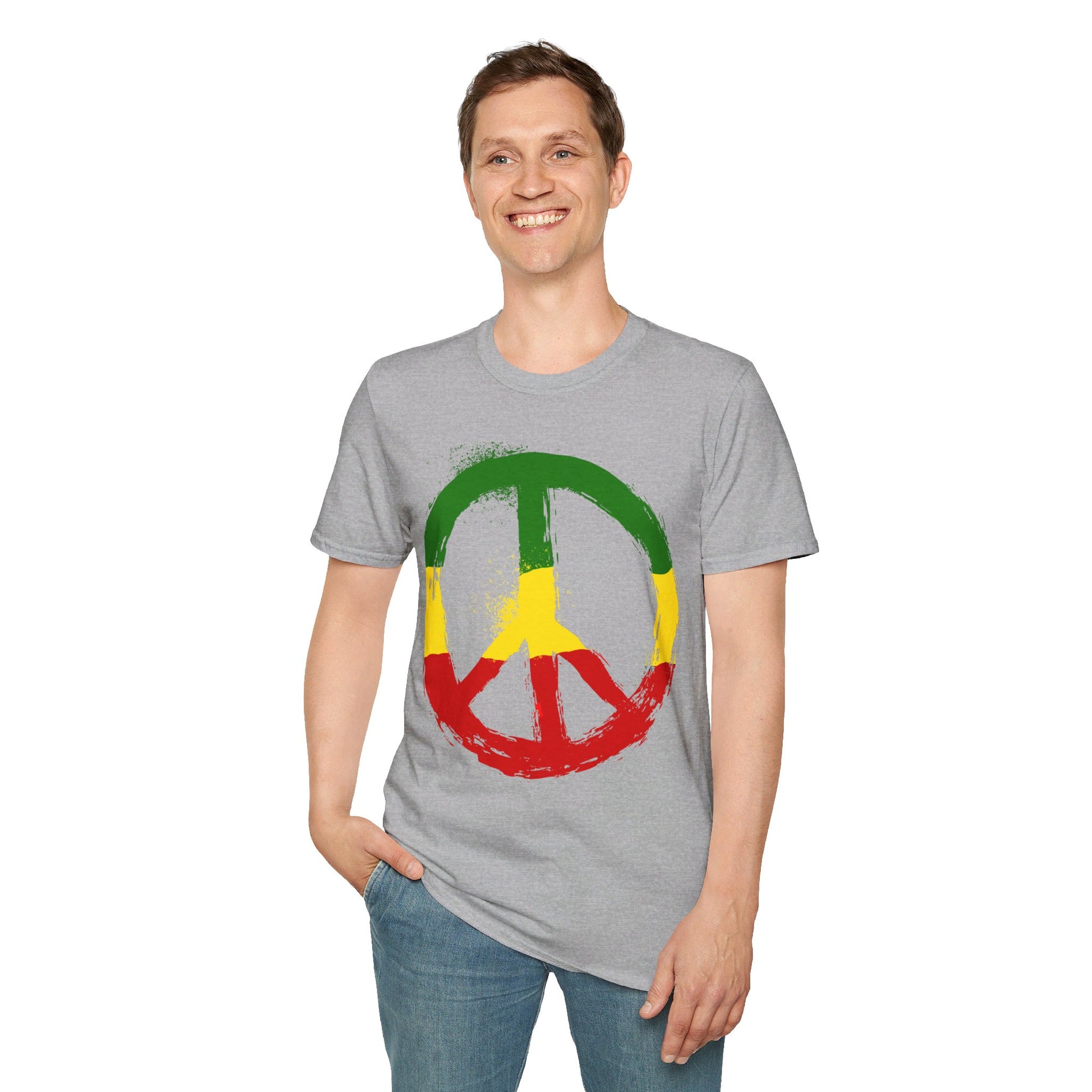 Peace | Unisex Softstyle T-Shirt - Conthur Shop