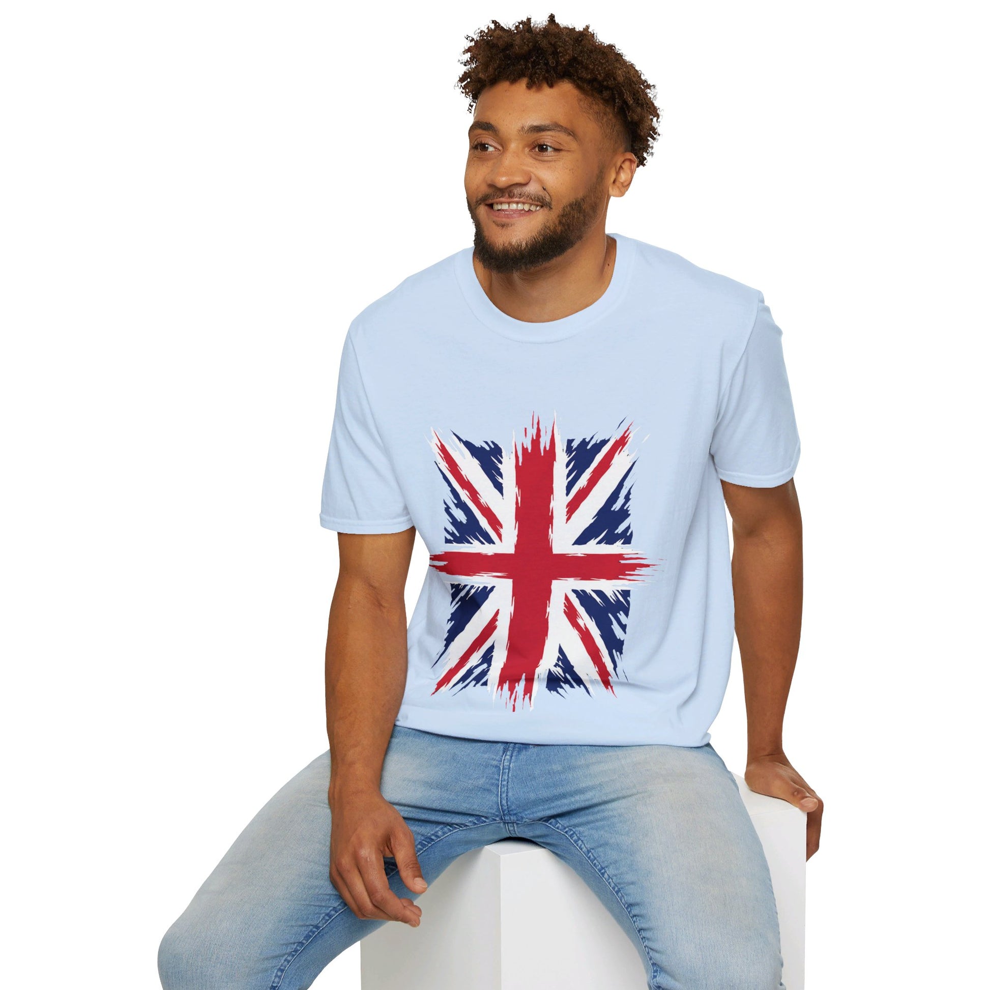 Great Britain | Union Jack | Flag | Fahne | Unisex Softstyle T-Shirt - Conthur Shop