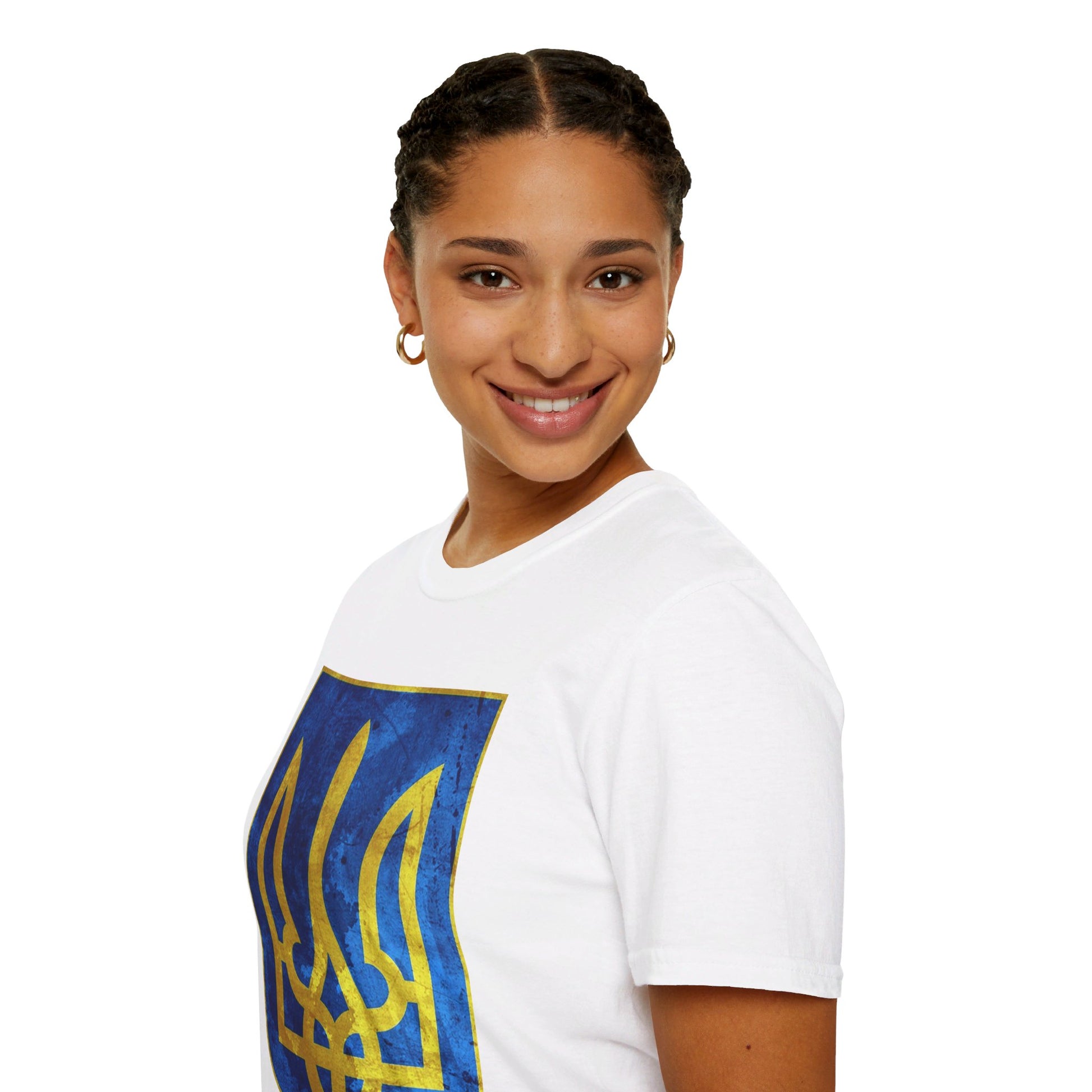 Ukraine | Flag | Unisex Softstyle T-Shirt - Conthur Shop