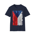 Czech Republic | Flag | Unisex Softstyle T-Shirt - Conthur Shop