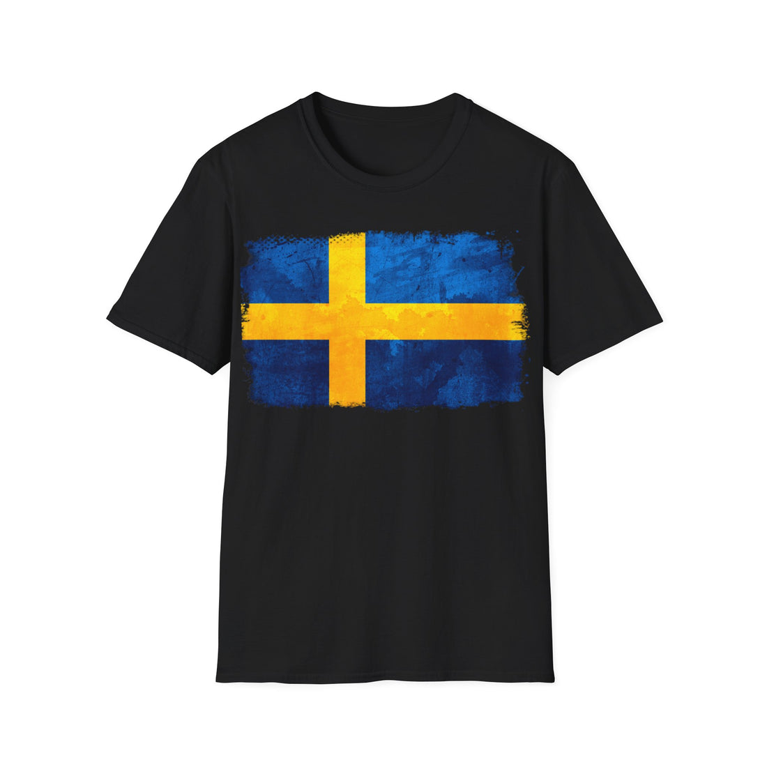 Sweden Flag | Unisex Softstyle T-Shirt - Conthur Shop