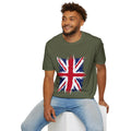 Great Britain | Union Jack | Flag | Fahne | Unisex Softstyle T-Shirt - Conthur Shop