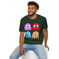 Video Game Figures | Unisex Softstyle T-Shirt - Conthur Shop