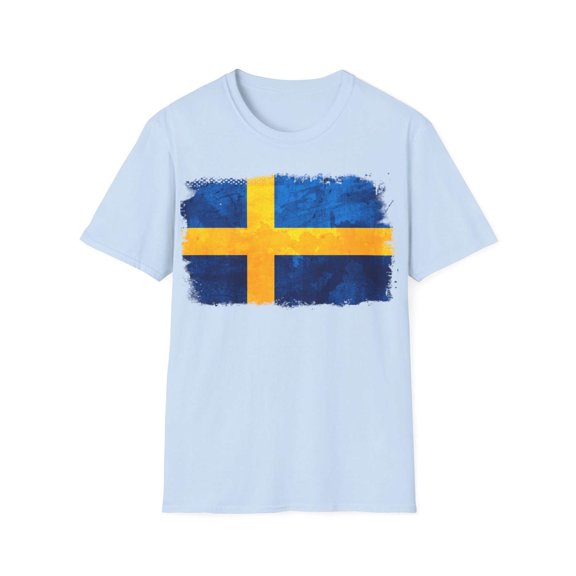 Sweden Flag | Unisex Softstyle T-Shirt - Conthur Shop