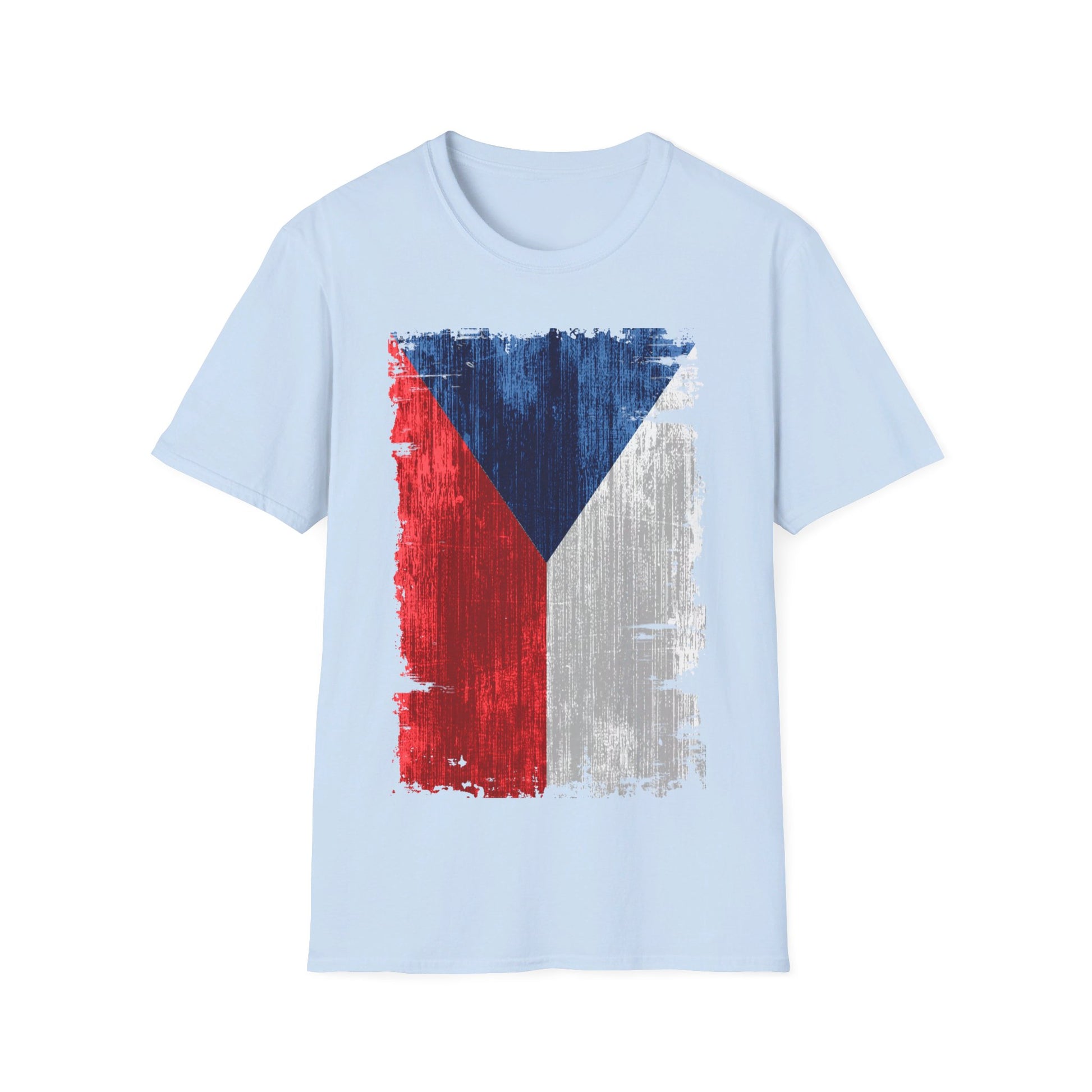 Czech Republic | Flag | Unisex Softstyle T-Shirt - Conthur Shop