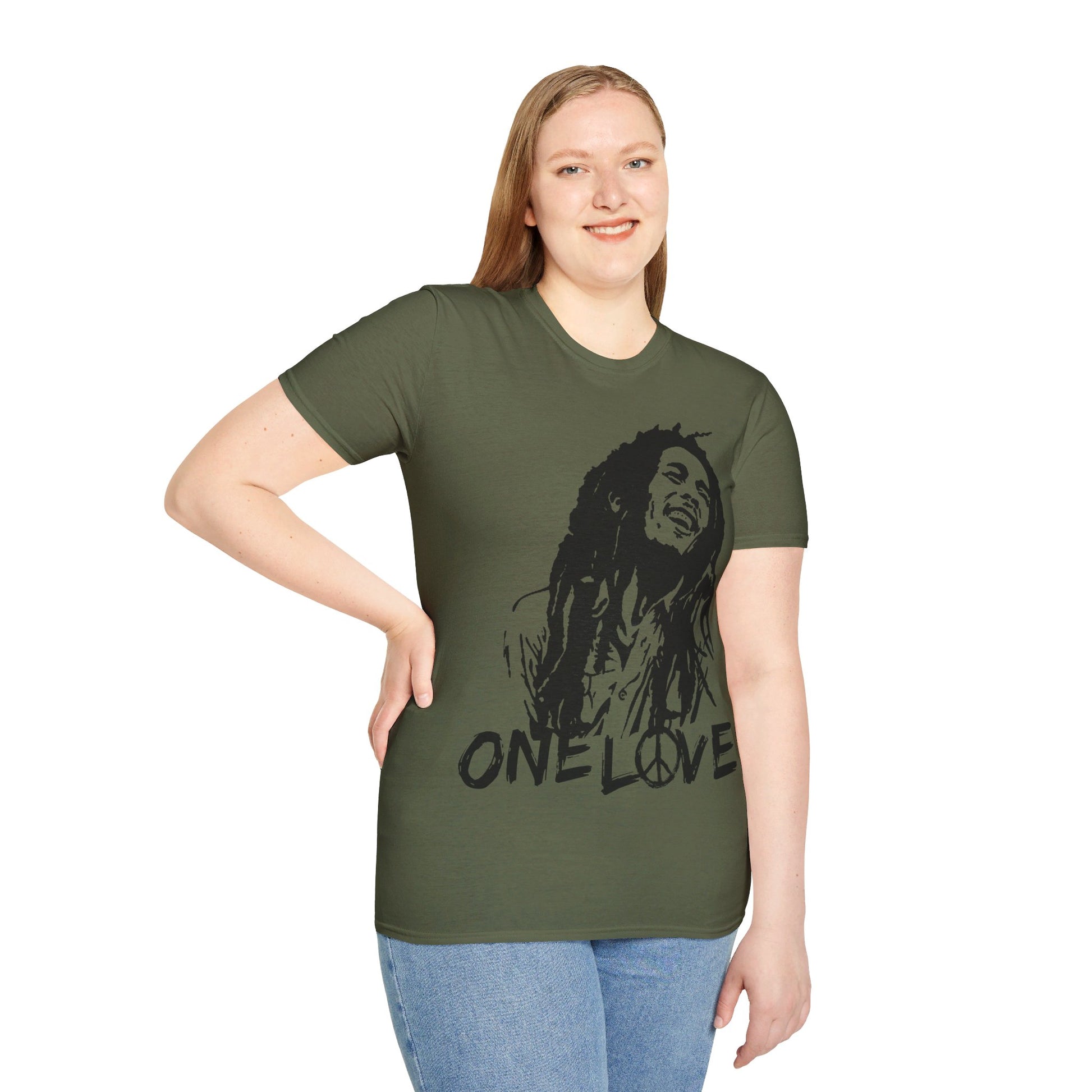 One Love | Unisex Softstyle T-Shirt - Conthur Shop