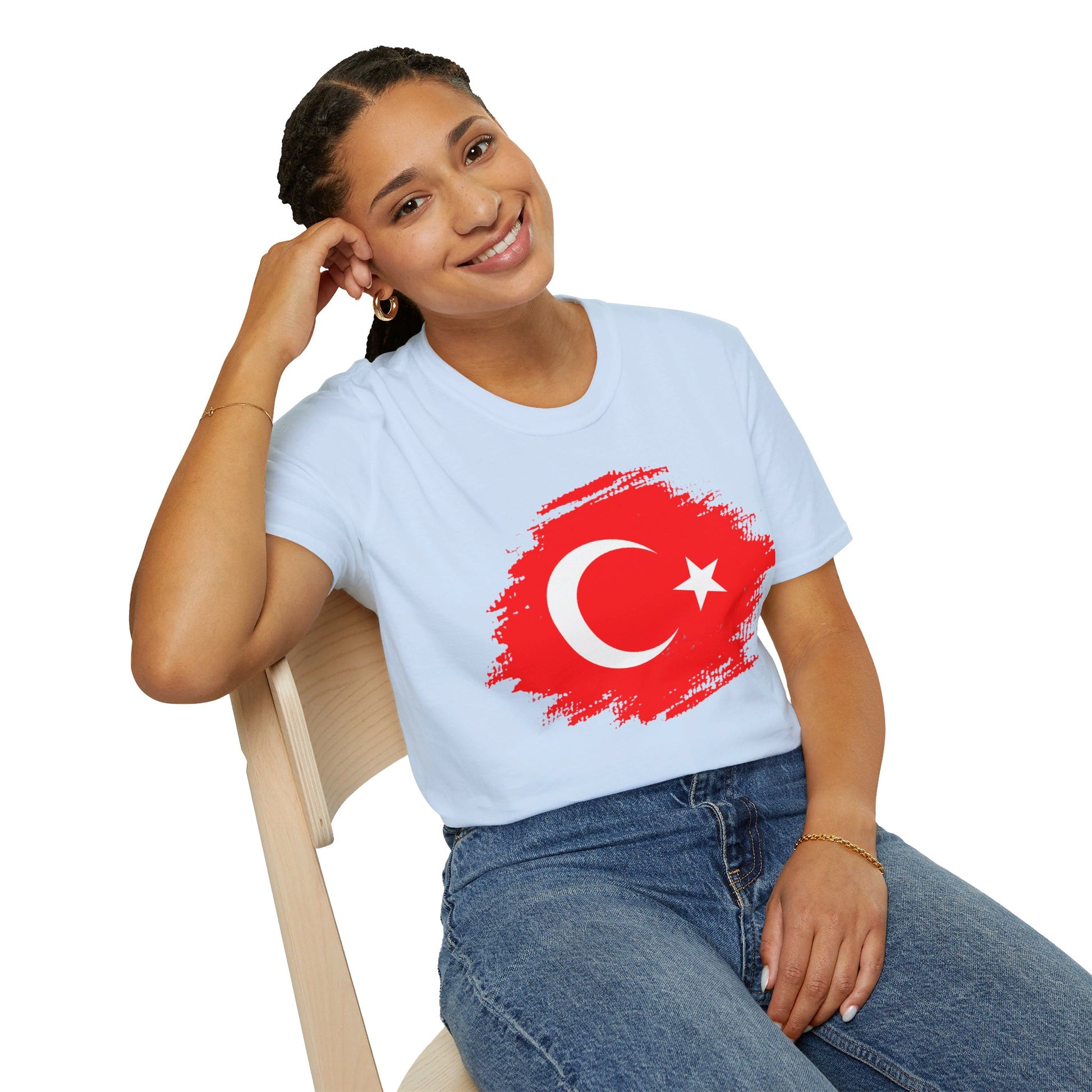 Turkey | Flag | Unisex Softstyle T-Shirt - Conthur Shop