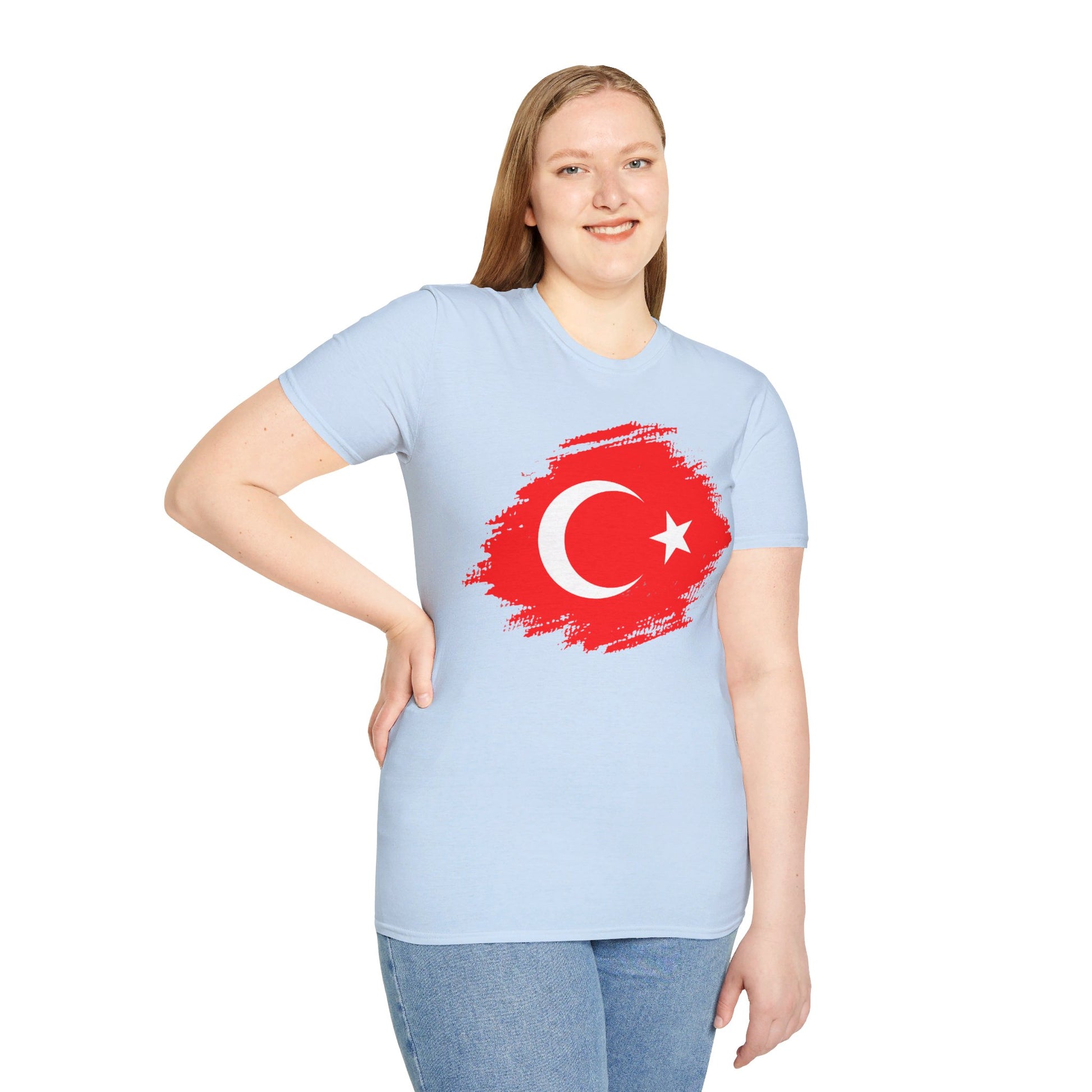 Turkey | Flag | Unisex Softstyle T-Shirt - Conthur Shop