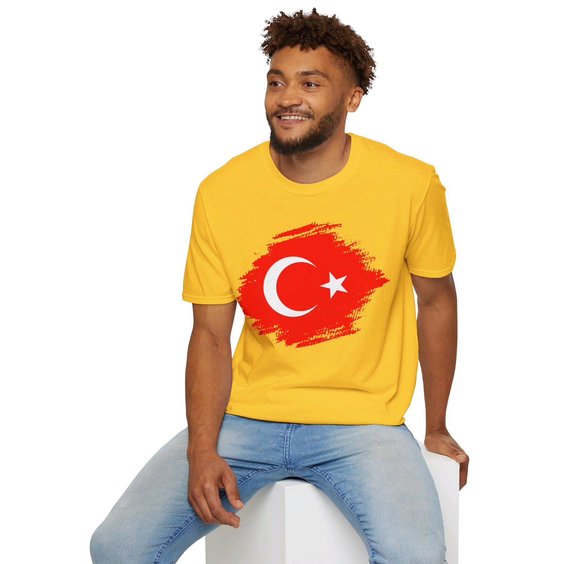 Turkey | Flag | Unisex Softstyle T-Shirt - Conthur Shop