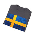 Sweden Flag | Unisex Softstyle T-Shirt - Conthur Shop