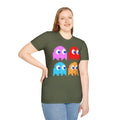 Video Game Figures | Unisex Softstyle T-Shirt - Conthur Shop