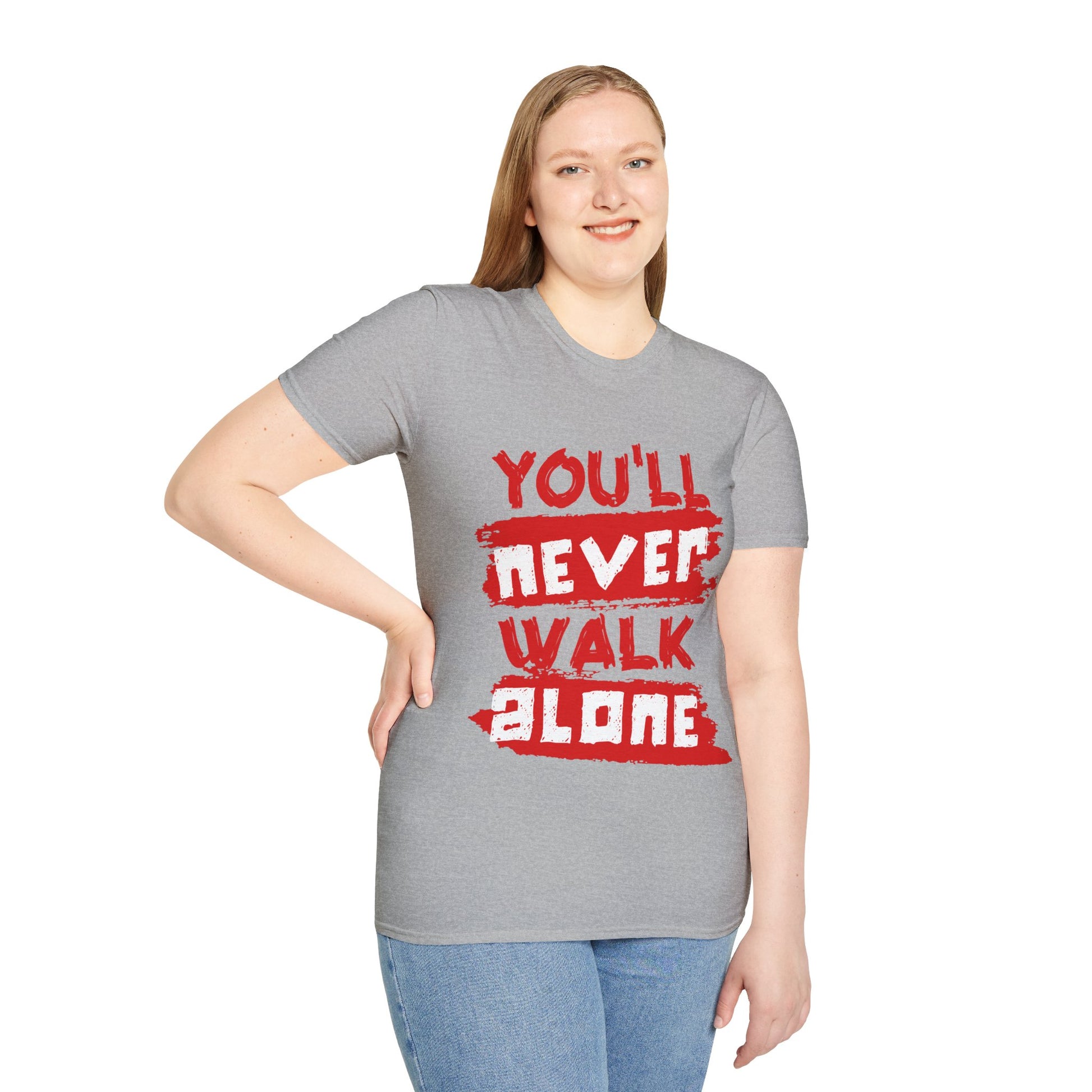 You'll Never Walk Alone | Unisex Softstyle T-Shirt - Conthur Shop