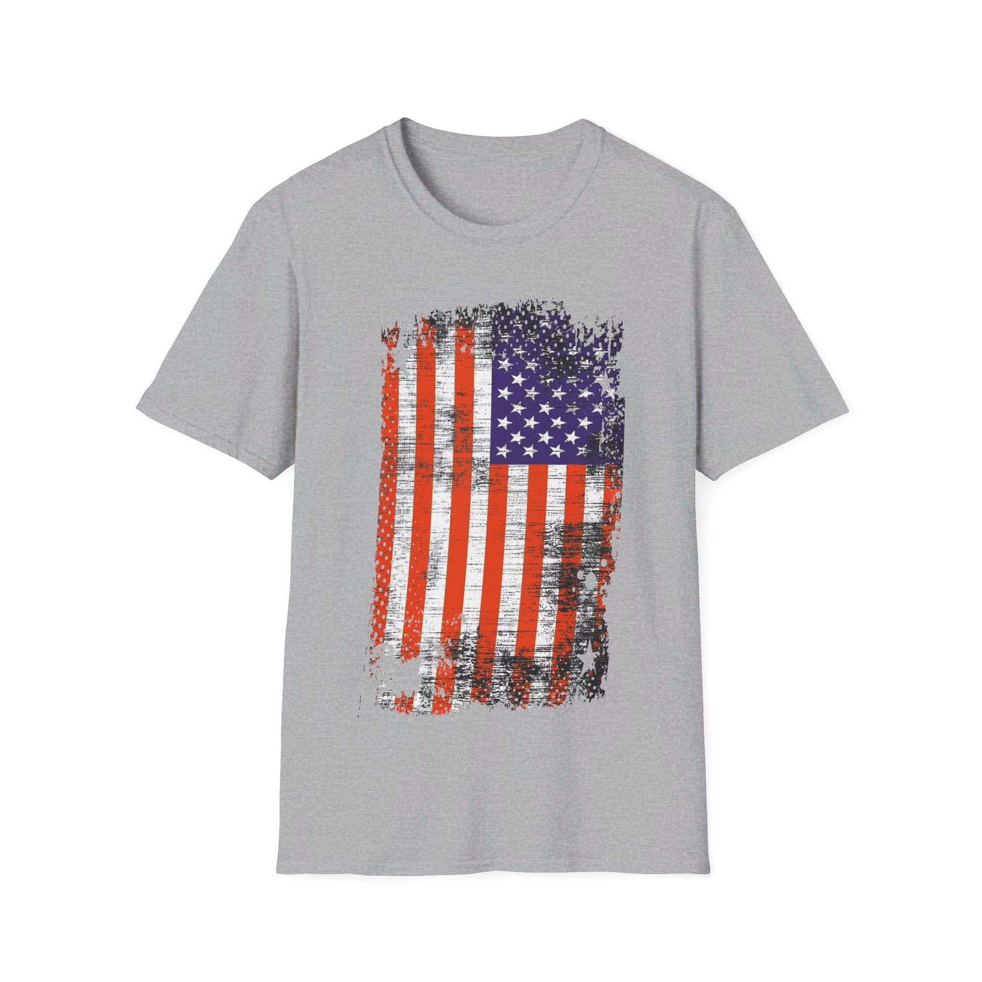 USA | Flag | Unisex Softstyle T-Shirt - Conthur Shop