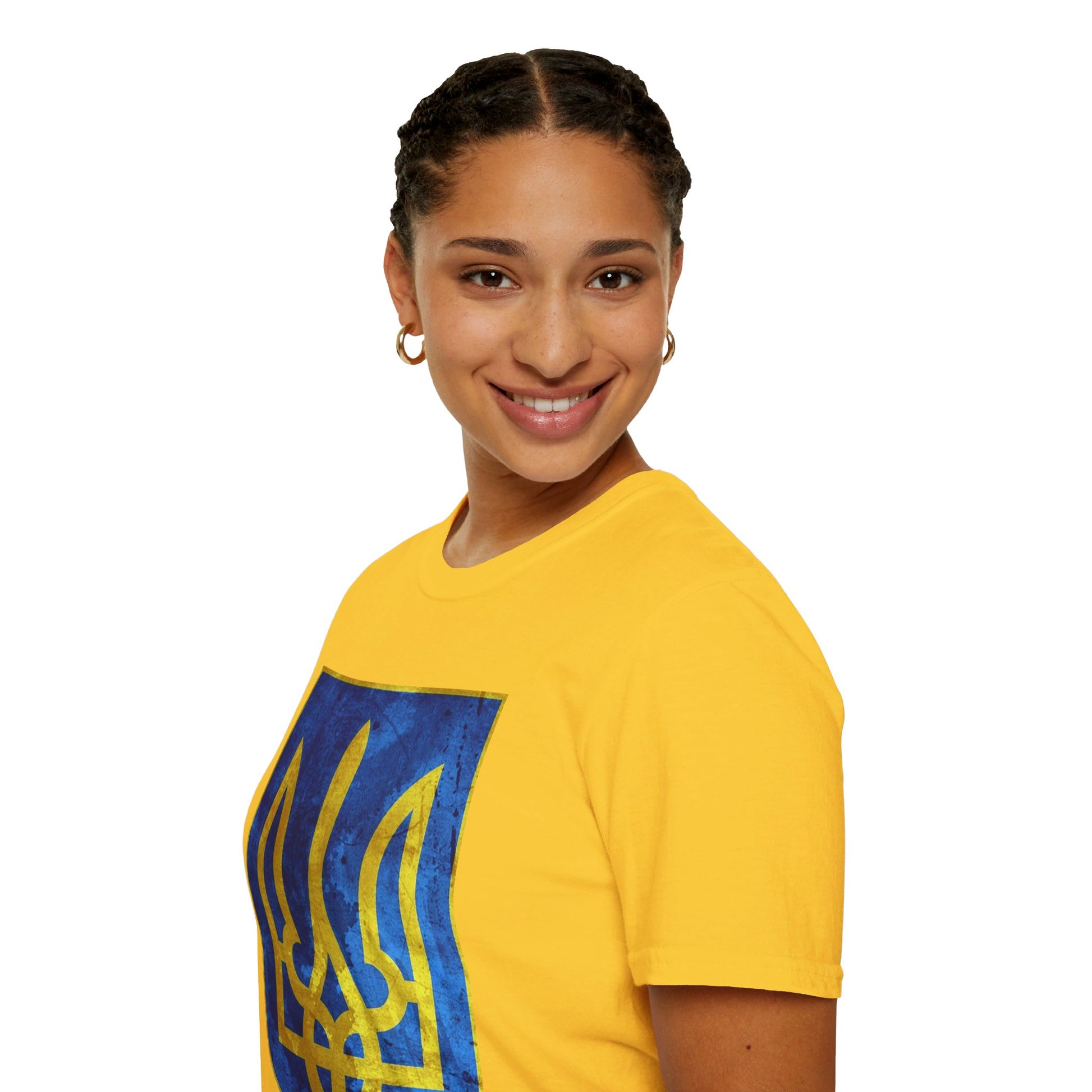 Ukraine | Flag | Unisex Softstyle T-Shirt - Conthur Shop