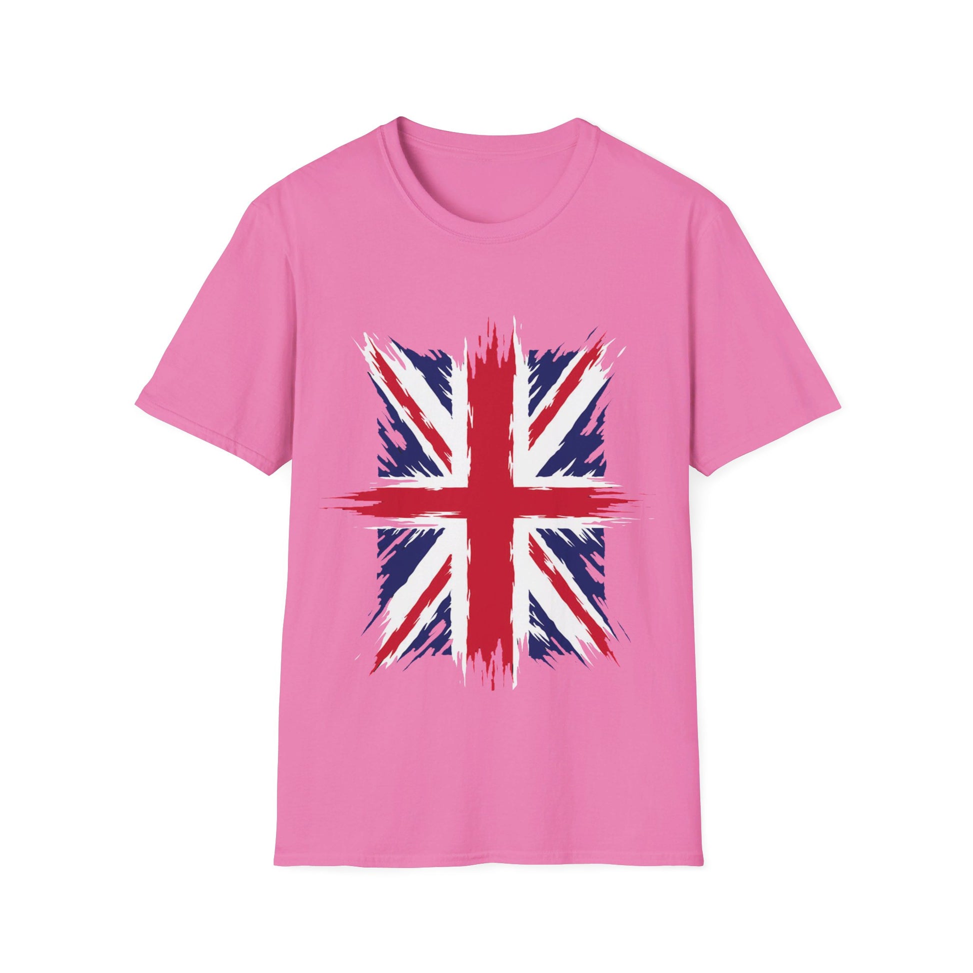 Great Britain | Union Jack | Flag | Fahne | Unisex Softstyle T-Shirt - Conthur Shop