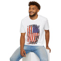 USA | Flag | Unisex Softstyle T-Shirt - Conthur Shop