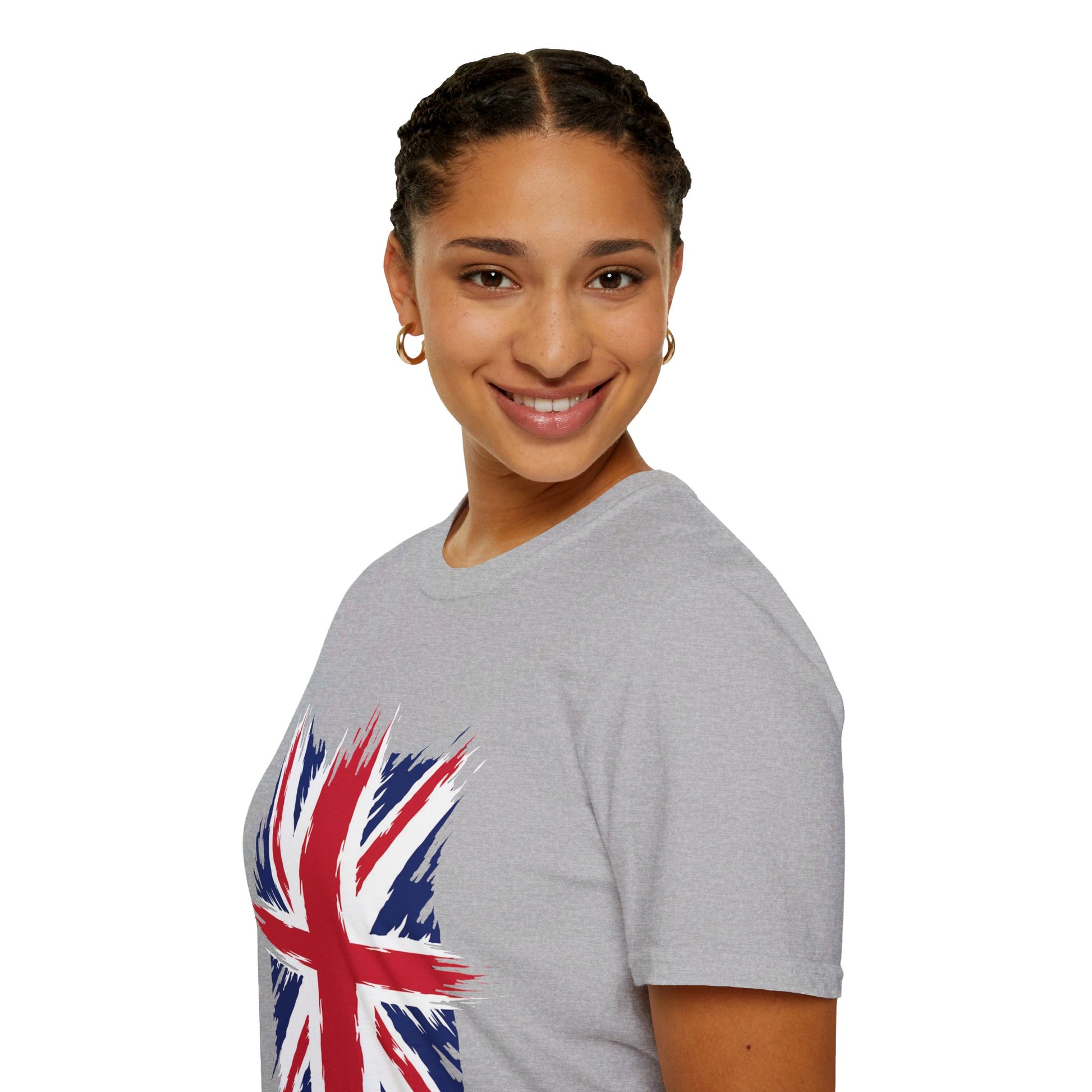 Great Britain | Union Jack | Flag | Fahne | Unisex Softstyle T-Shirt - Conthur Shop