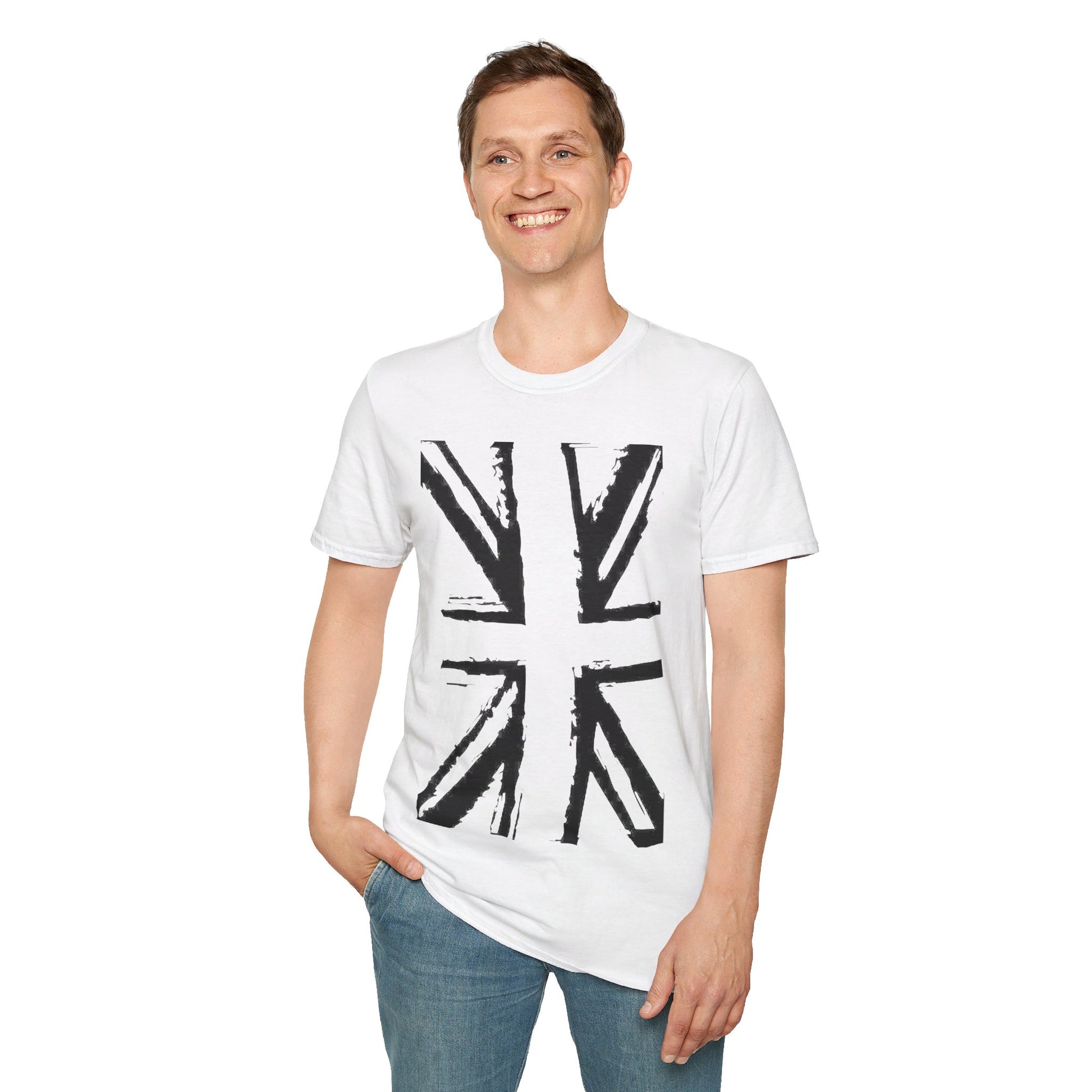 Union Jack | Great Britain | Unisex Softstyle T-Shirt - Conthur Shop