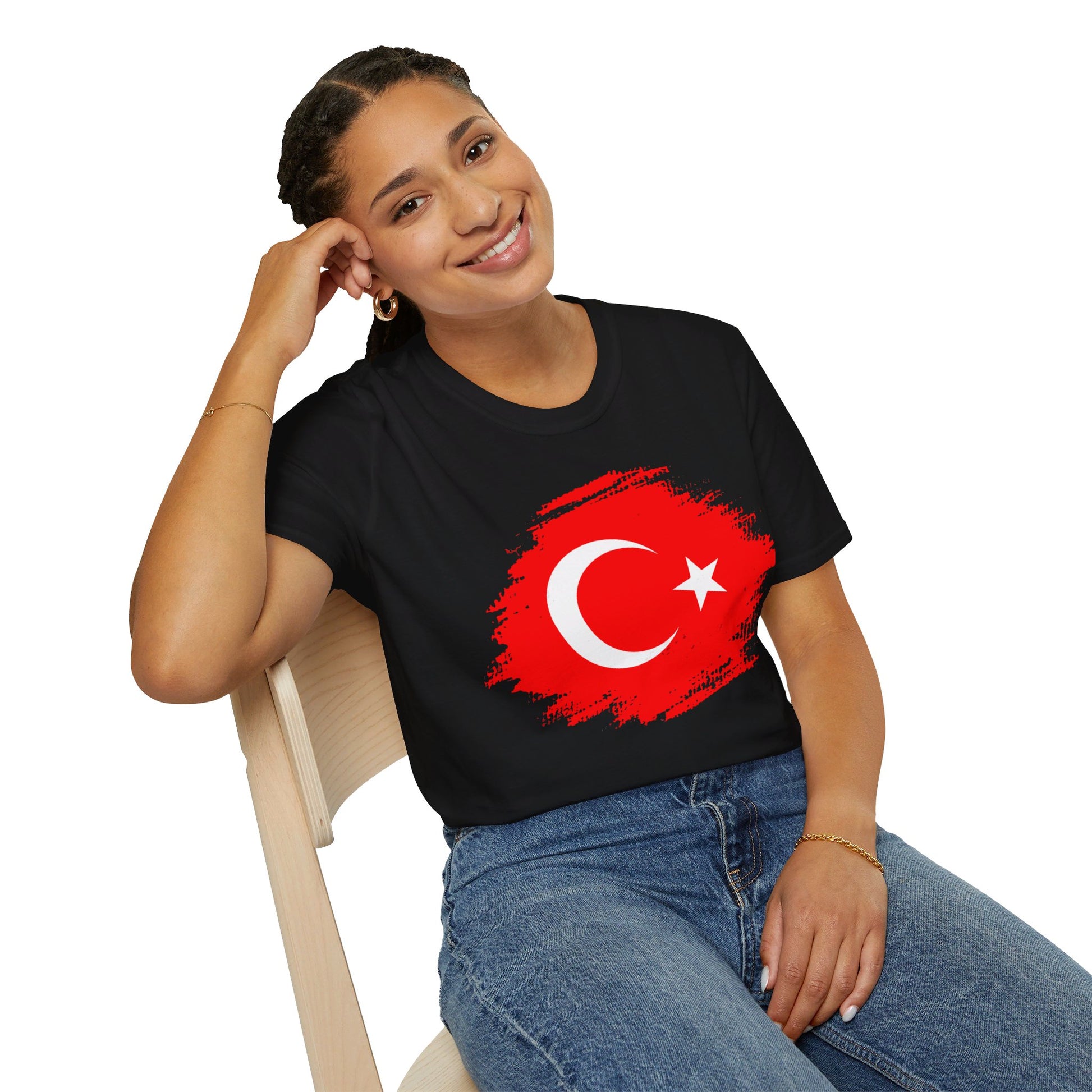 Turkey | Flag | Unisex Softstyle T-Shirt - Conthur Shop