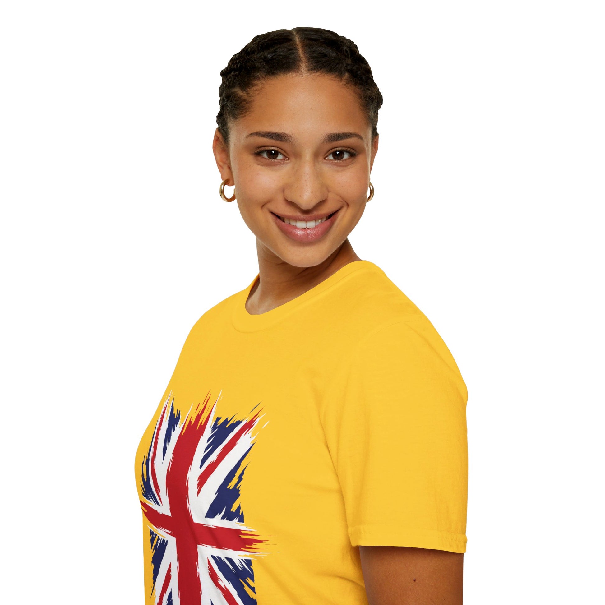 Great Britain | Union Jack | Flag | Fahne | Unisex Softstyle T-Shirt - Conthur Shop