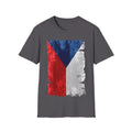 Czech Republic | Flag | Unisex Softstyle T-Shirt - Conthur Shop