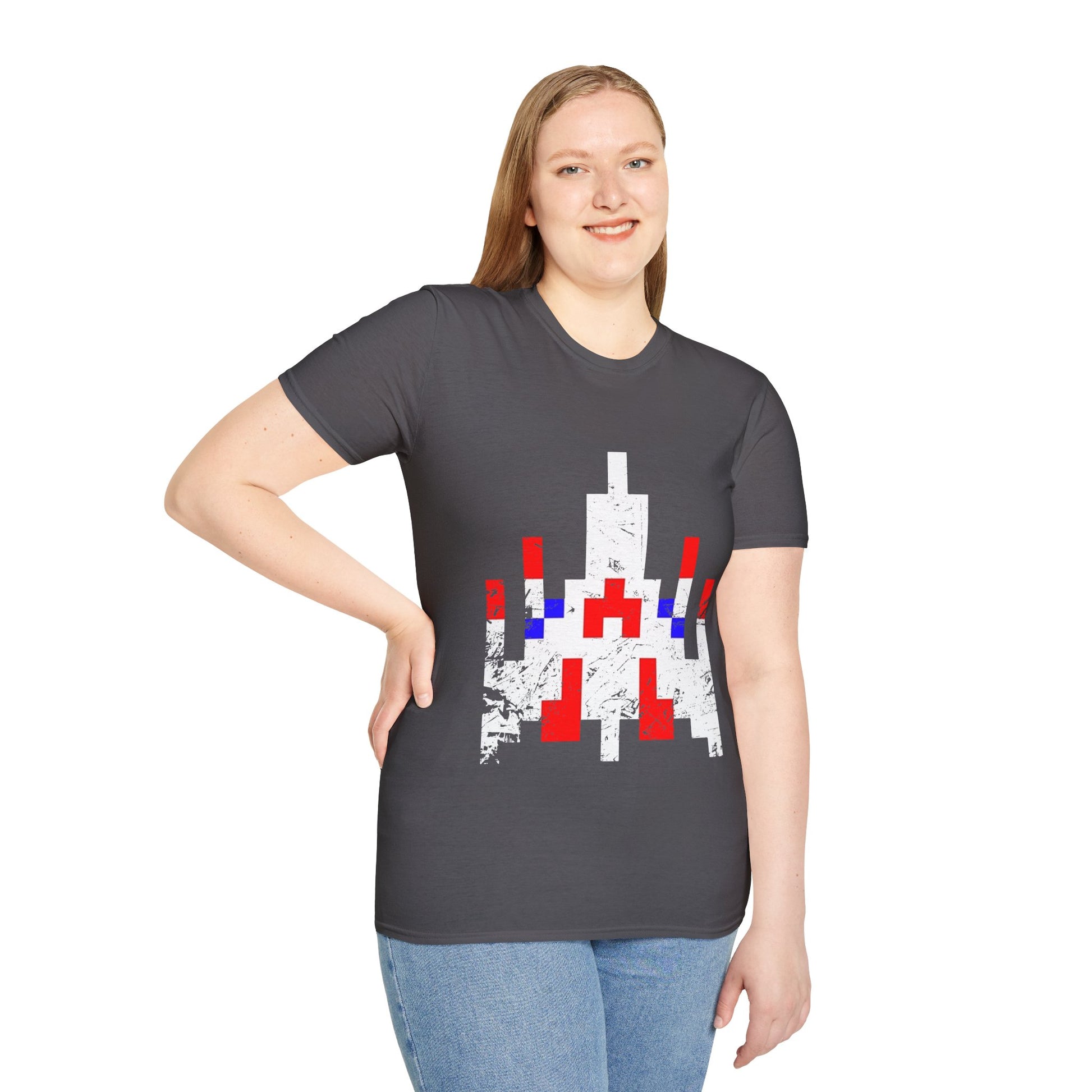 Galaga | Unisex Softstyle T-Shirt - Conthur Shop