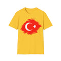 Turkey | Flag | Unisex Softstyle T-Shirt - Conthur Shop