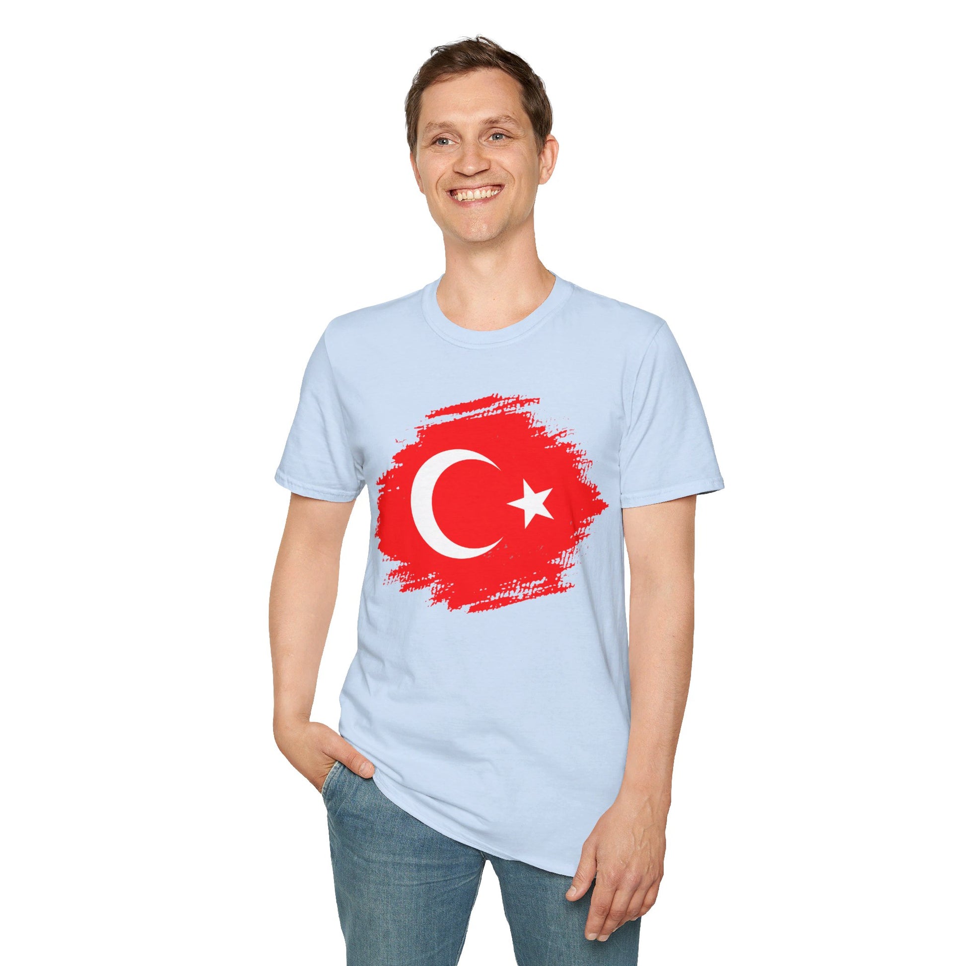 Turkey | Flag | Unisex Softstyle T-Shirt - Conthur Shop