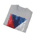 Czech Republic | Flag | Unisex Softstyle T-Shirt - Conthur Shop