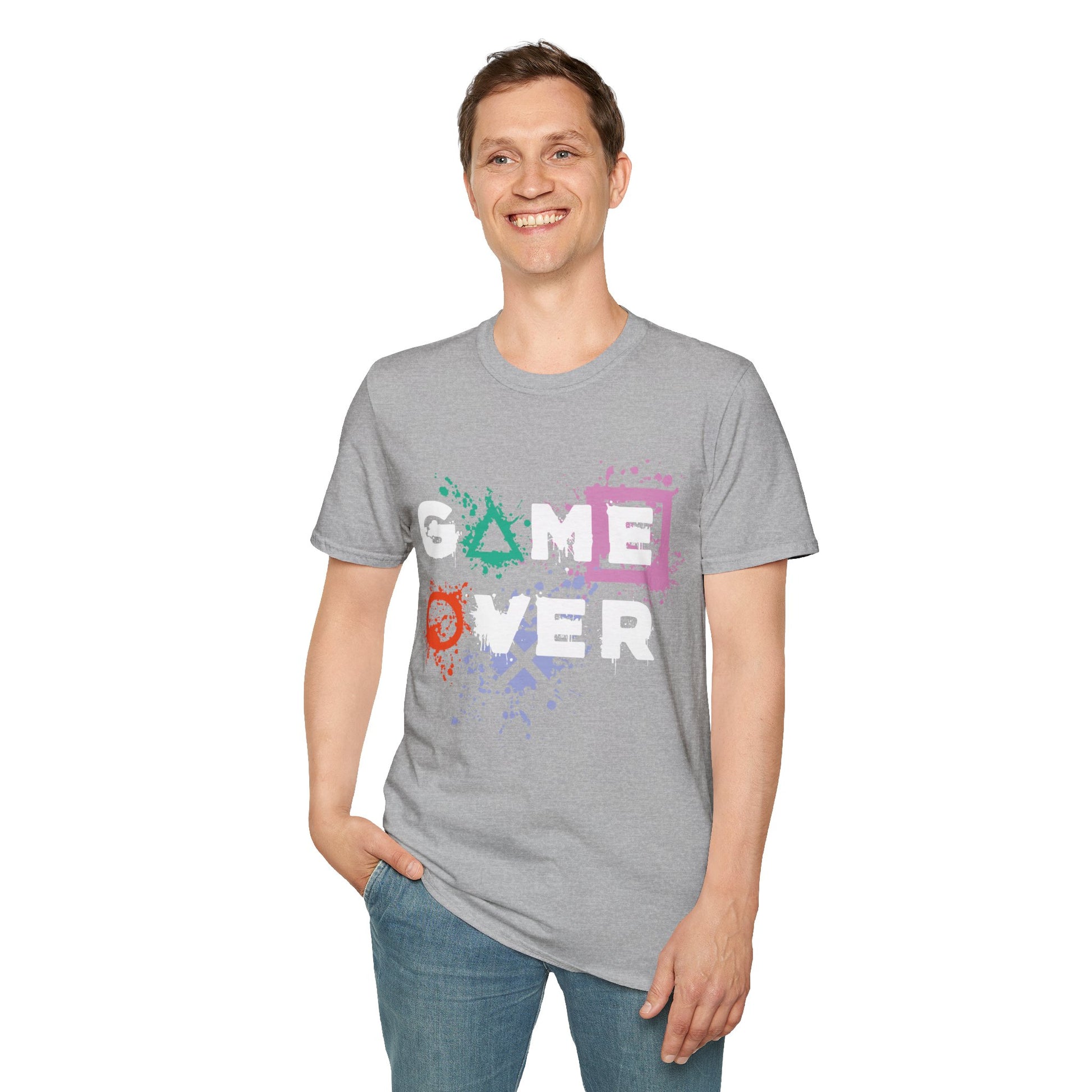 Game Over | Unisex Softstyle T-Shirt - Conthur Shop