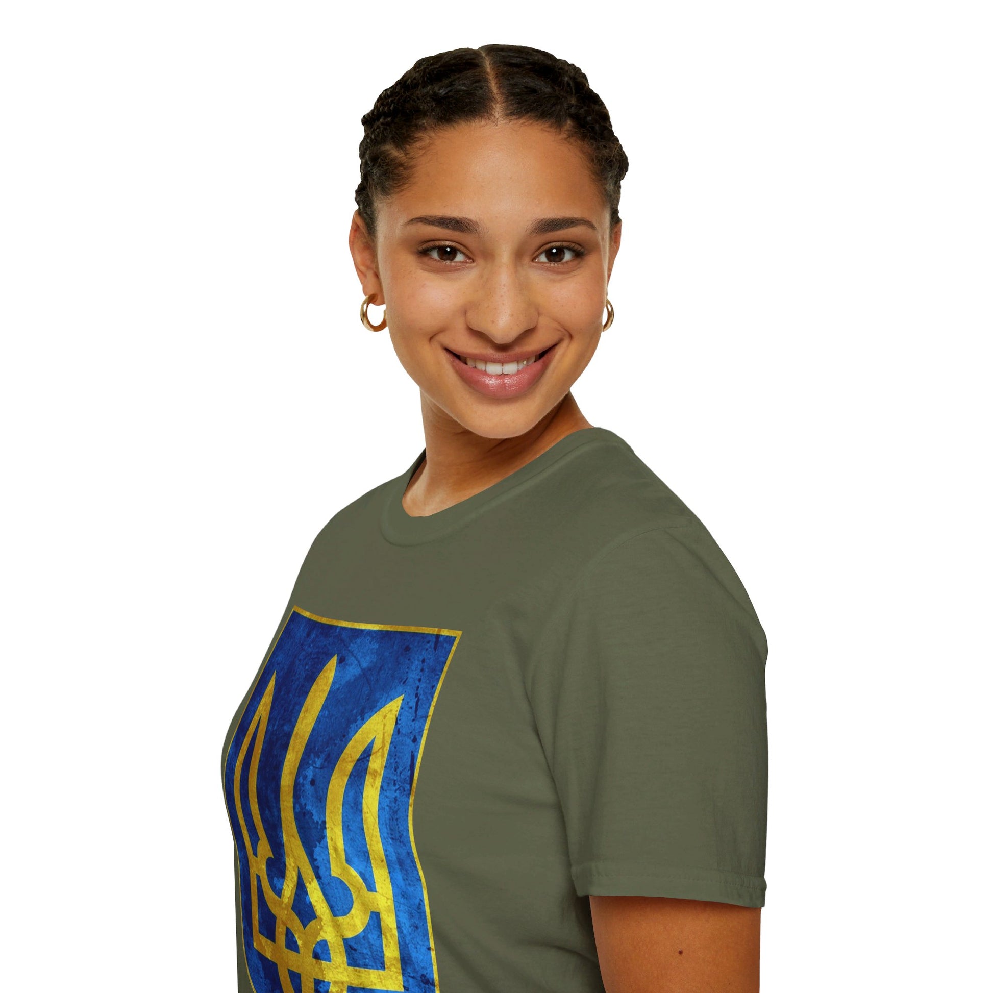 Ukraine | Flag | Unisex Softstyle T-Shirt - Conthur Shop