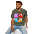 Video Game Figures | Unisex Softstyle T-Shirt - Conthur Shop