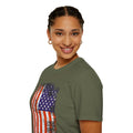 USA | Flag | Unisex Softstyle T-Shirt - Conthur Shop