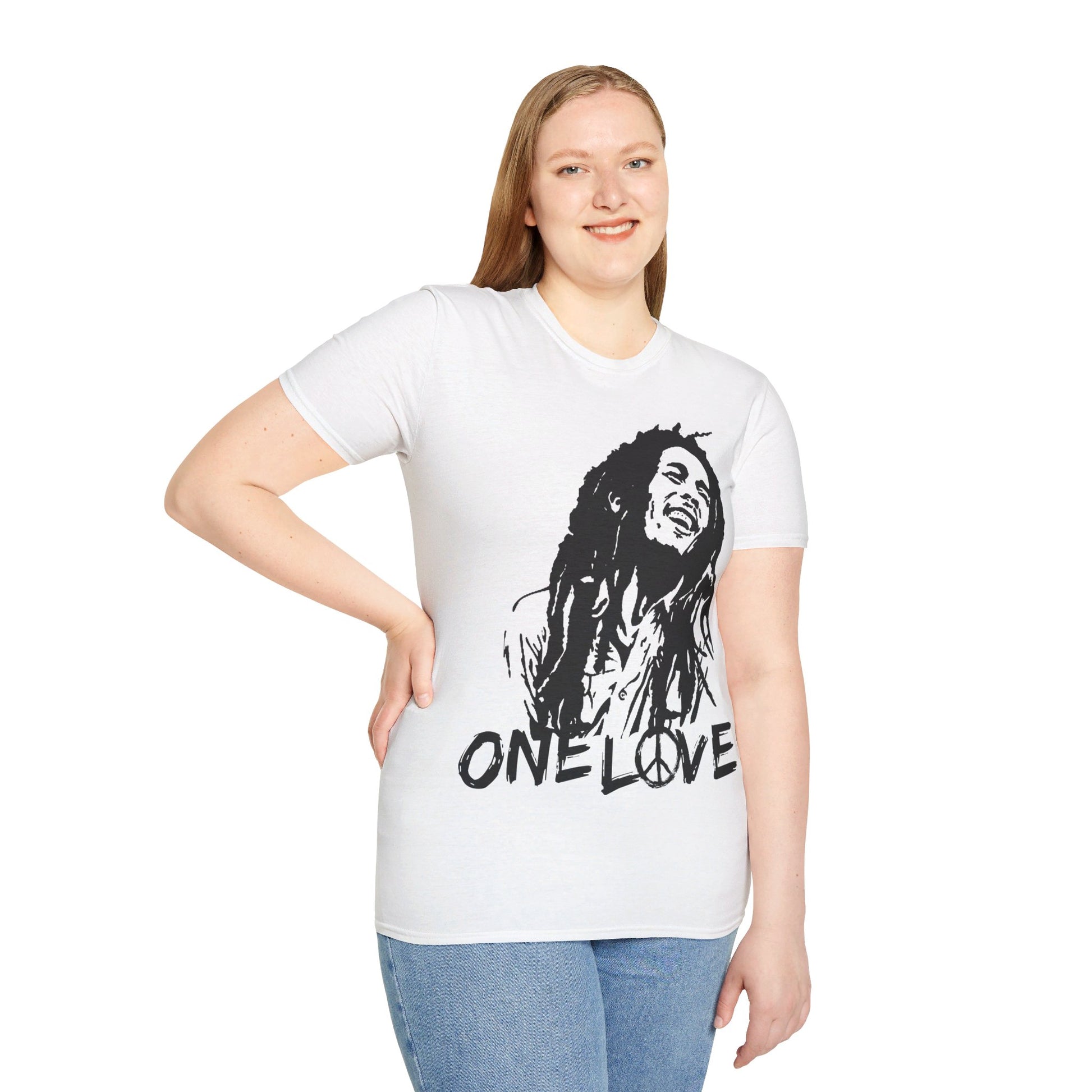 One Love | Unisex Softstyle T-Shirt - Conthur Shop