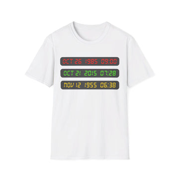 DeLorean Date | Unisex Softstyle T-Shirt