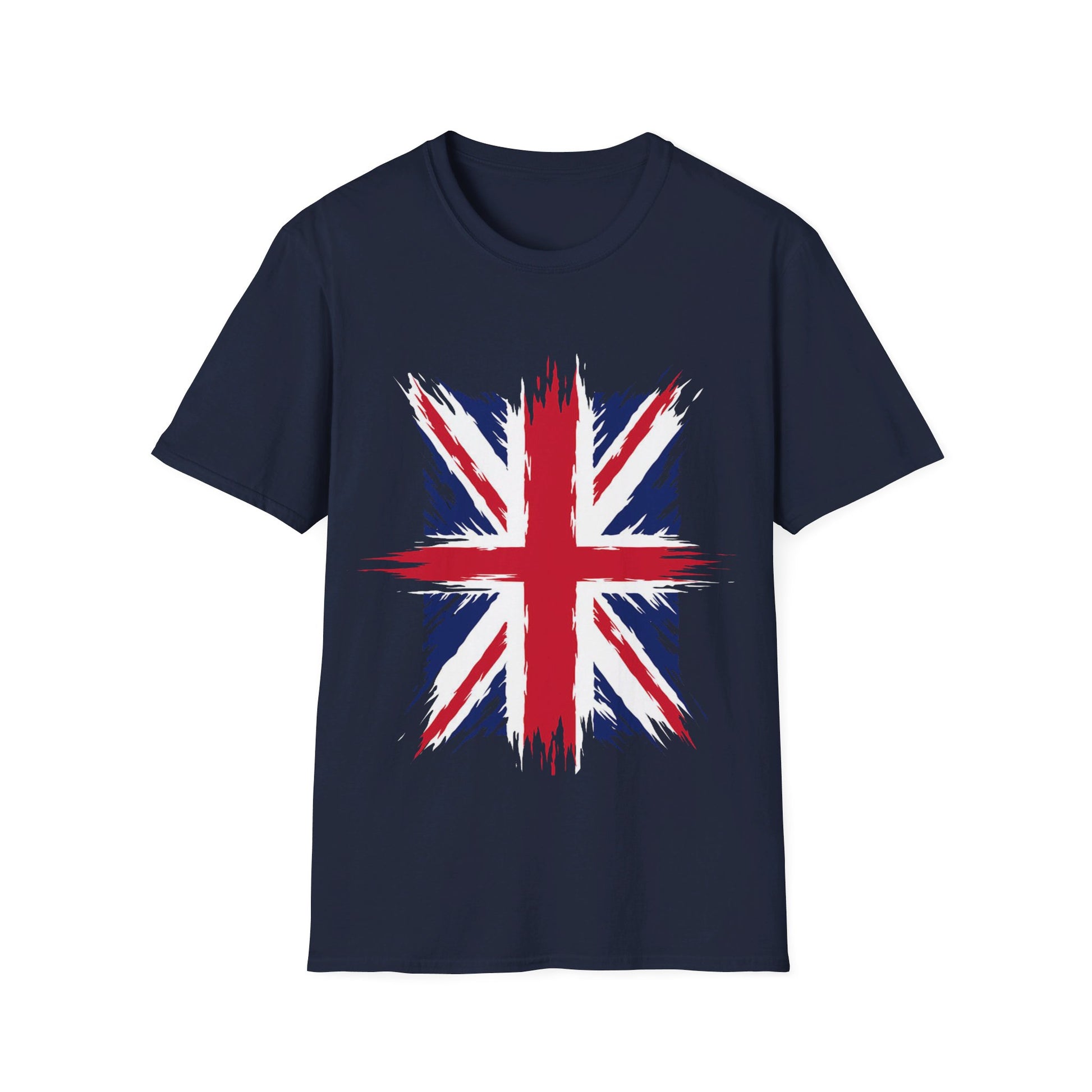 Great Britain | Union Jack | Flag | Fahne | Unisex Softstyle T-Shirt - Conthur Shop