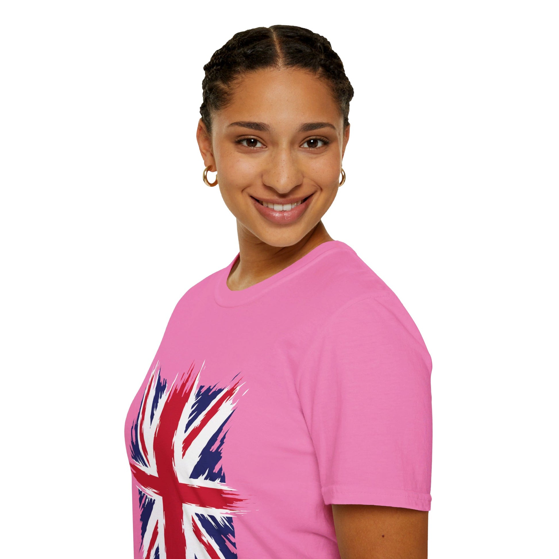 Great Britain | Union Jack | Flag | Fahne | Unisex Softstyle T-Shirt - Conthur Shop