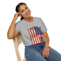 USA | Flag | Unisex Softstyle T-Shirt - Conthur Shop