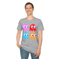 Video Game Figures | Unisex Softstyle T-Shirt - Conthur Shop